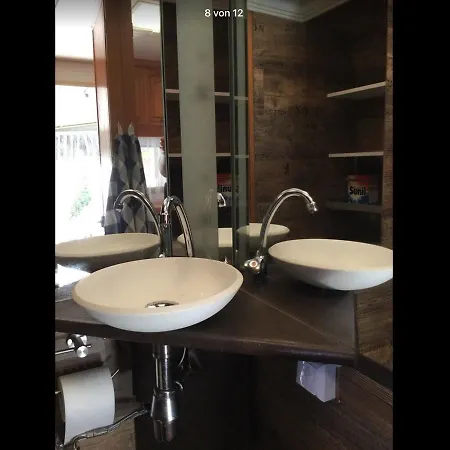 Schoener-Gepflegter-Wohnwagen-Am-Meer-Kompl-Eingerichtet Apartamento *